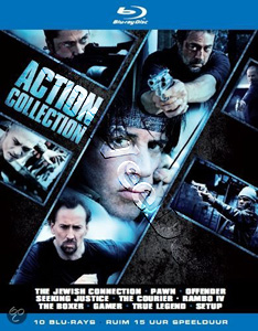 Action Collection | The Jewish Connection |Holy Rollers / Pawn / Offender / Seeking Justice / The Courier / Rambo |Rambo IV / Unrivaled |The Boxer / Gamer / True Legend |Su Qi-er / Setup  |   Blu-Ray